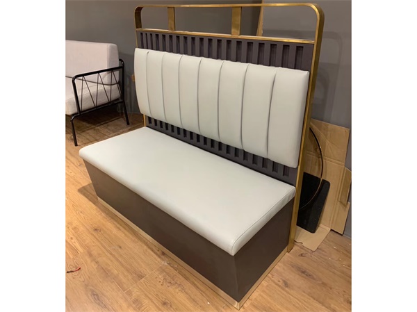 定製港式火鍋店時尚輕奢靠牆卡座沙（shā）發桌（zhuō）椅