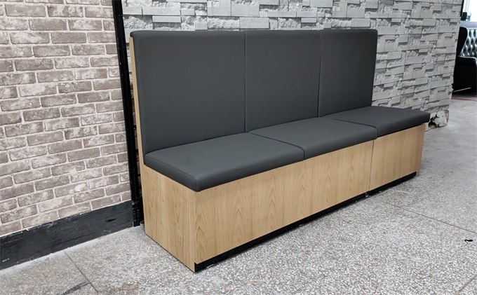 火鍋店中式（shì）休（xiū）閑實木卡座