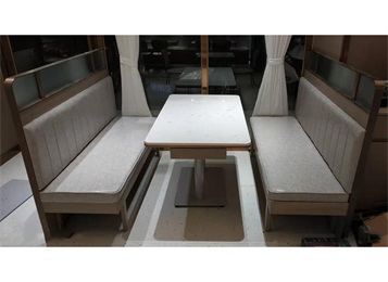 中餐廳休閑簡約大理石餐桌_深圳餐桌生產（chǎn）定做（zuò）