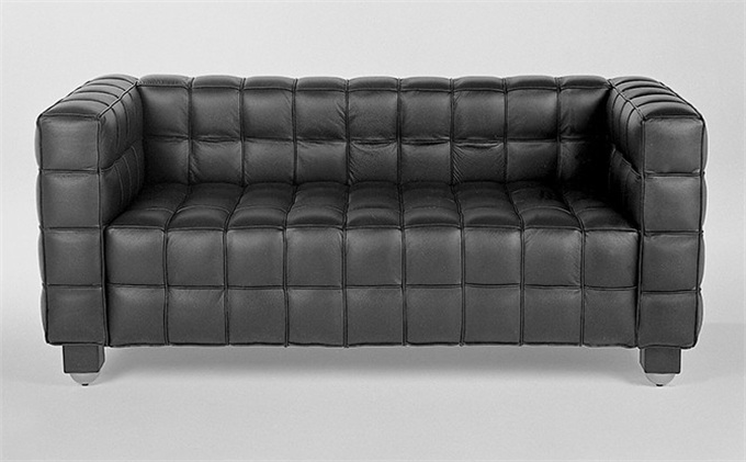 商務會（huì）所現代拚接方格西皮大（dà）廳沙發（fā）
