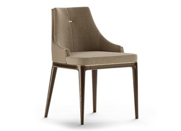 意式餐廳高檔布藝（yì）椅子（zǐ）牛（niú）扒店（diàn）實（shí）木餐（cān）椅