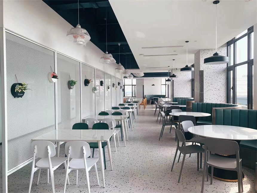 企業食堂(táng)職(zhí)工餐廳桌椅