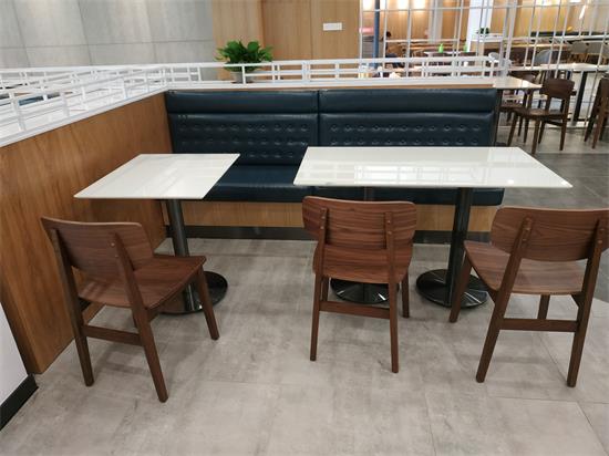 學校食堂（táng）桌椅_工廠食堂（táng）桌椅_快餐店大理石桌椅