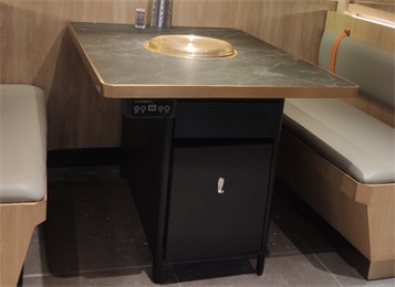 烤肉（ròu）店用的燒烤桌_日式（shì）烤肉自帶排煙桌（zhuō）