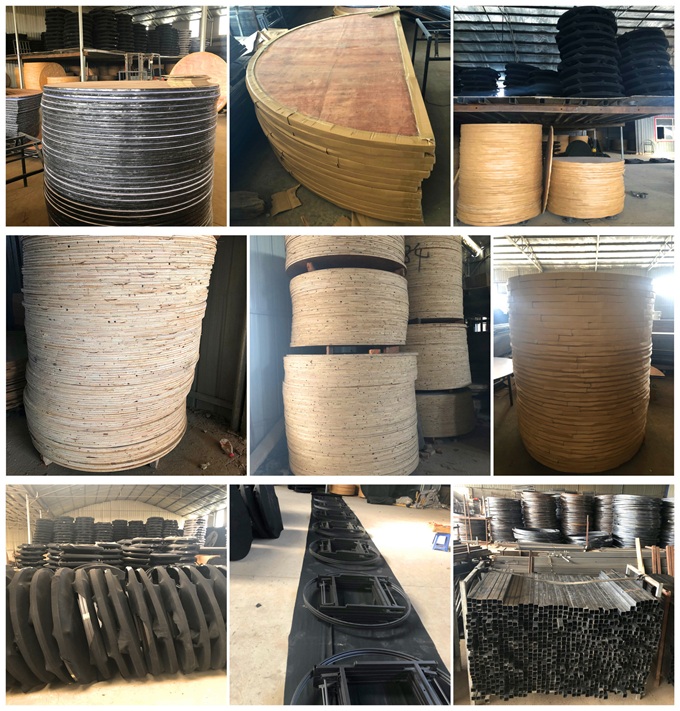 酒店宴會（huì）鐵藝折疊式正方台家具（jù）