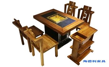 實木火（huǒ）鍋（guō）桌