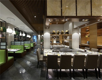 深圳大漁鐵板燒（shāo）餐廳（tīng）空間設計