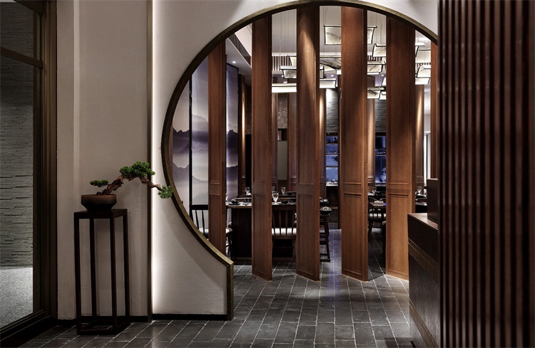 火鍋店餐（cān）廳空間設計效果圖（tú）