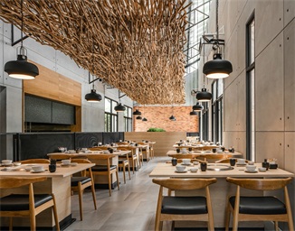 泰國芭堤雅Grillicious日式燒烤餐廳空間設（shè）計