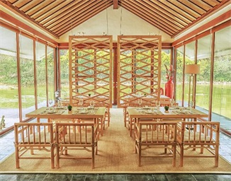 廣州山裏中餐廳空（kōng）間設計