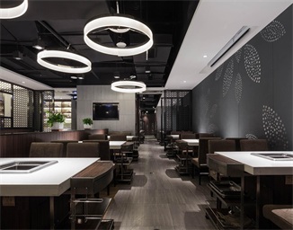 連鎖——海底撈（lāo）鄭州錦藝店空間設計（jì）