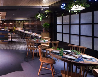 連鎖——綠茵（yīn）閣廣州天娛店餐廳空間（jiān）設計