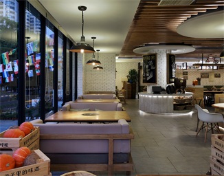 連鎖——拾味館海口國貿（mào）店餐廳空間設計