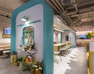 特色餐廳——叁肆吾（wú）骨湯土豆粉餐廳空間設計
