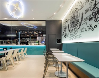 休閑餐廳——好（hǎo）色派深圳（zhèn）海岸城店主題餐飲空（kōng）間設計