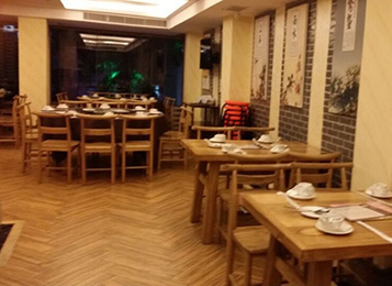 佳田湯館實木餐（cān）桌餐（cān）椅定（dìng）做