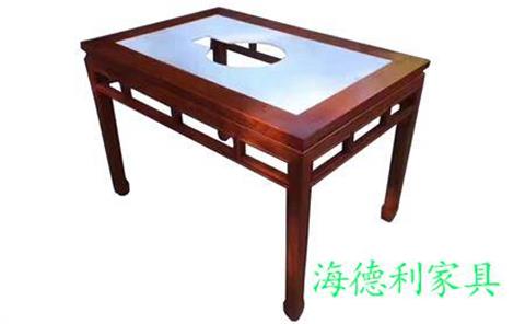 實木電磁爐火鍋桌