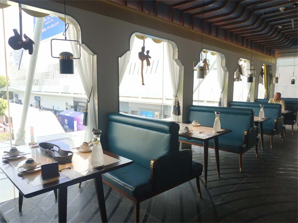 觀（guān）漁餐廳桌椅家具