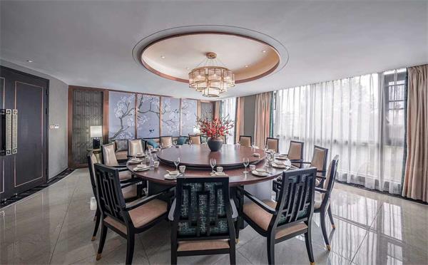 中式餐廳裝修效果圖（tú）
