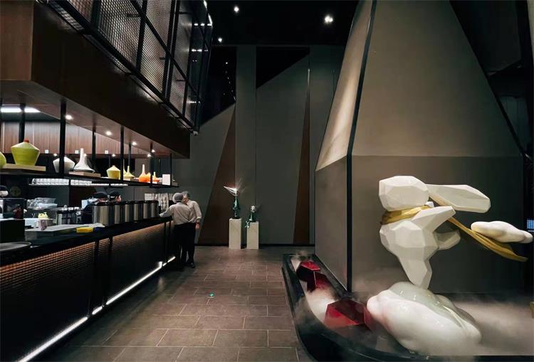 湊湊火鍋廣州琶洲保利廣場(chǎng)店自助餐台